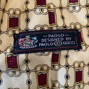 GUCCI TIE BY PAOLO GUCCI